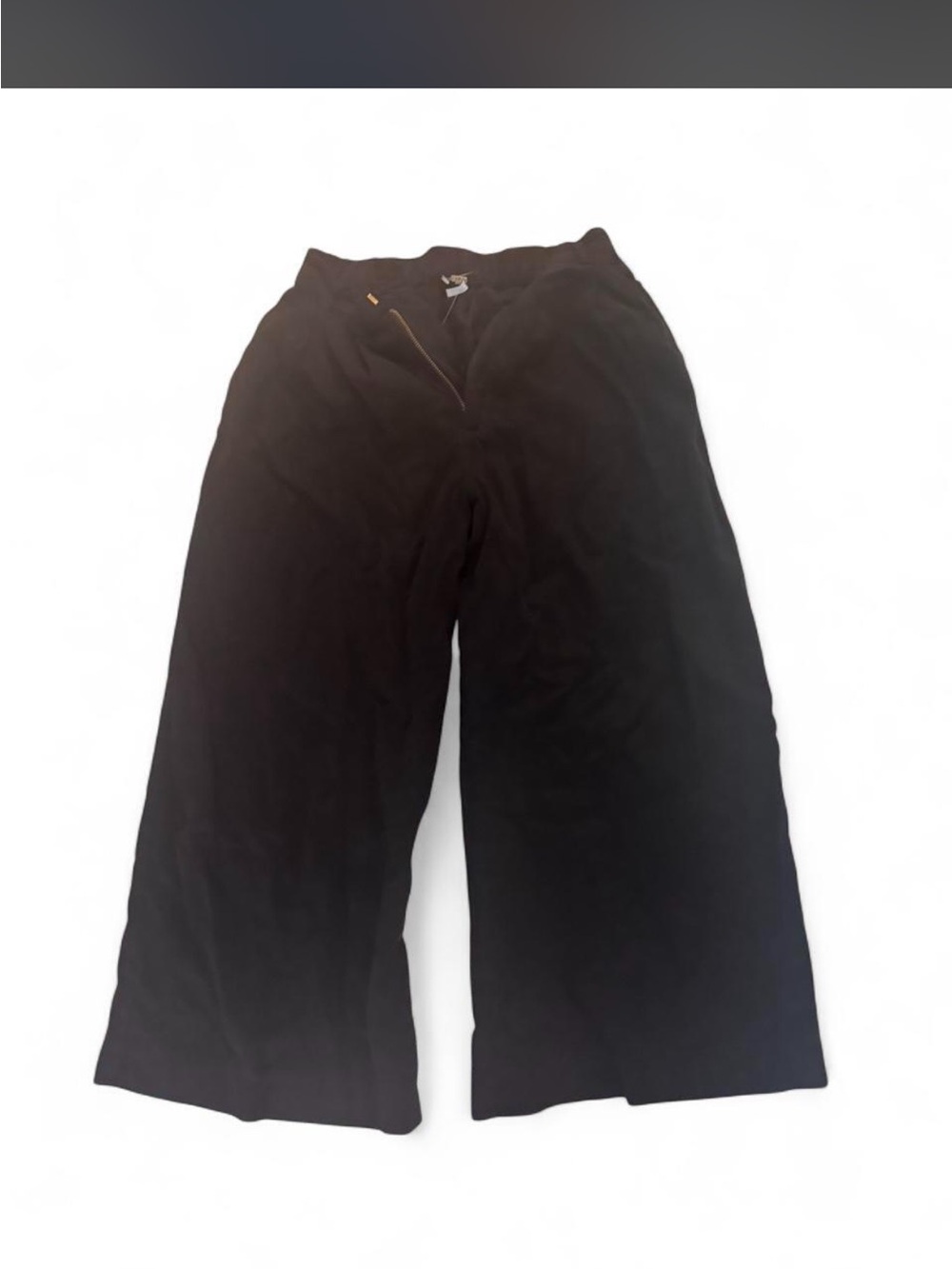 Young Fabulous & Broke Black Elastic Waist Culottes